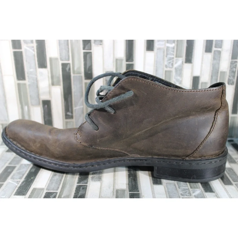 Born Ankle High Leather Hand Crafted Boots Size 11‎